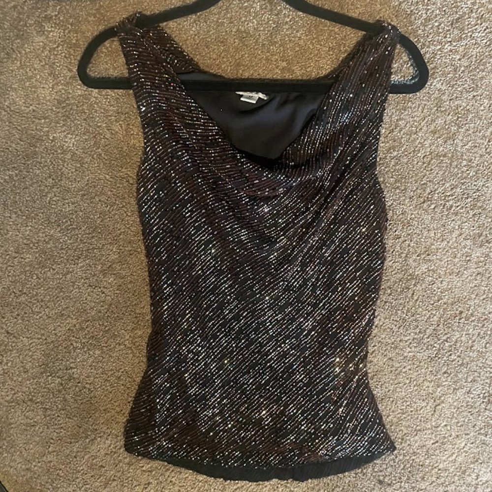 Cache Beaded Lined Camisole